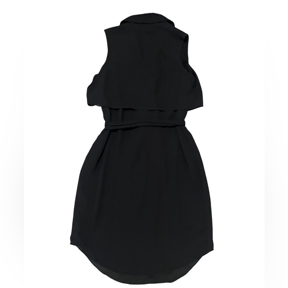 FOREVER NEW BLACK KNEE LENGTH WRAP DRESS! - Picture 2 of 3